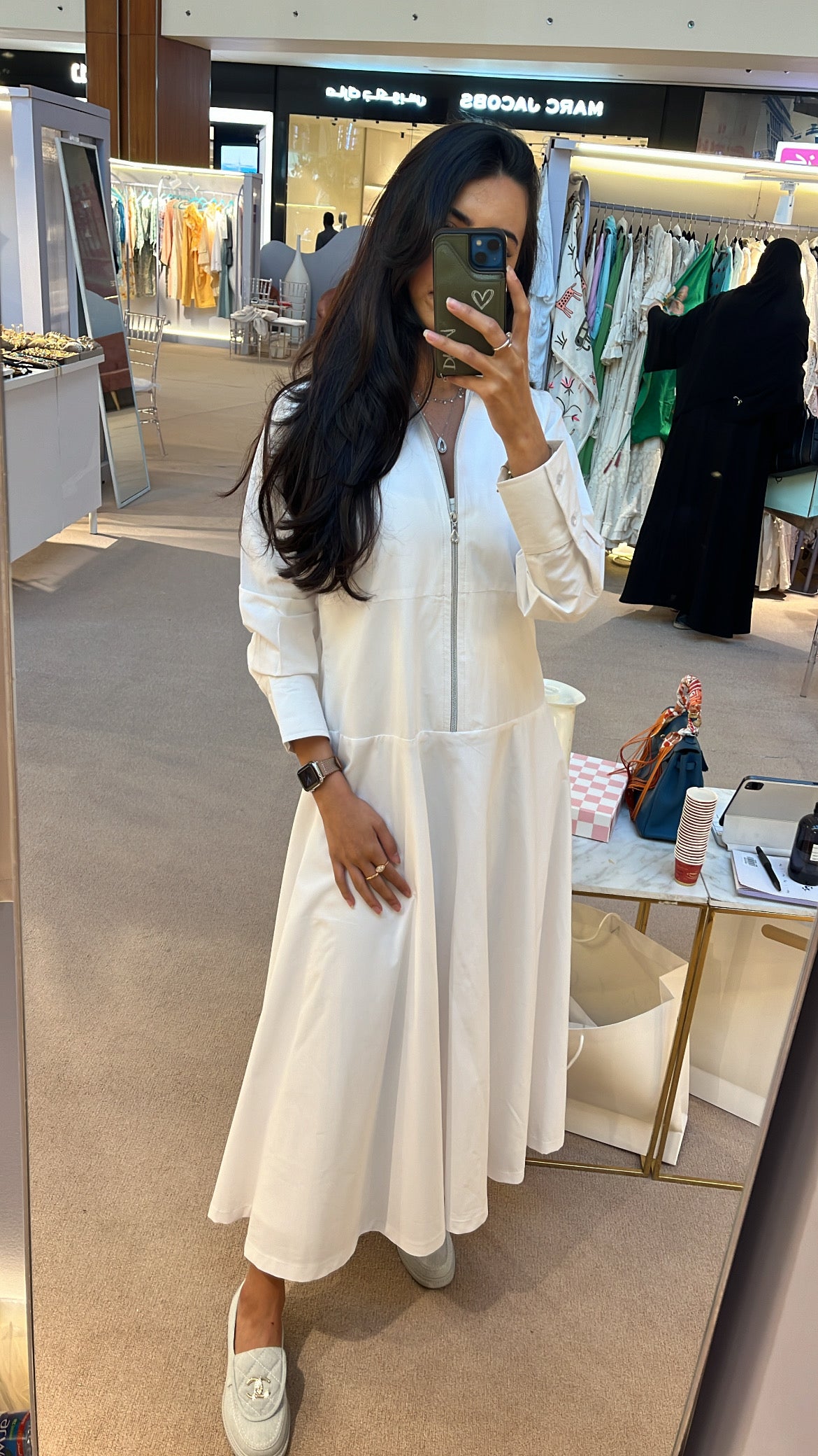 Blanc dress